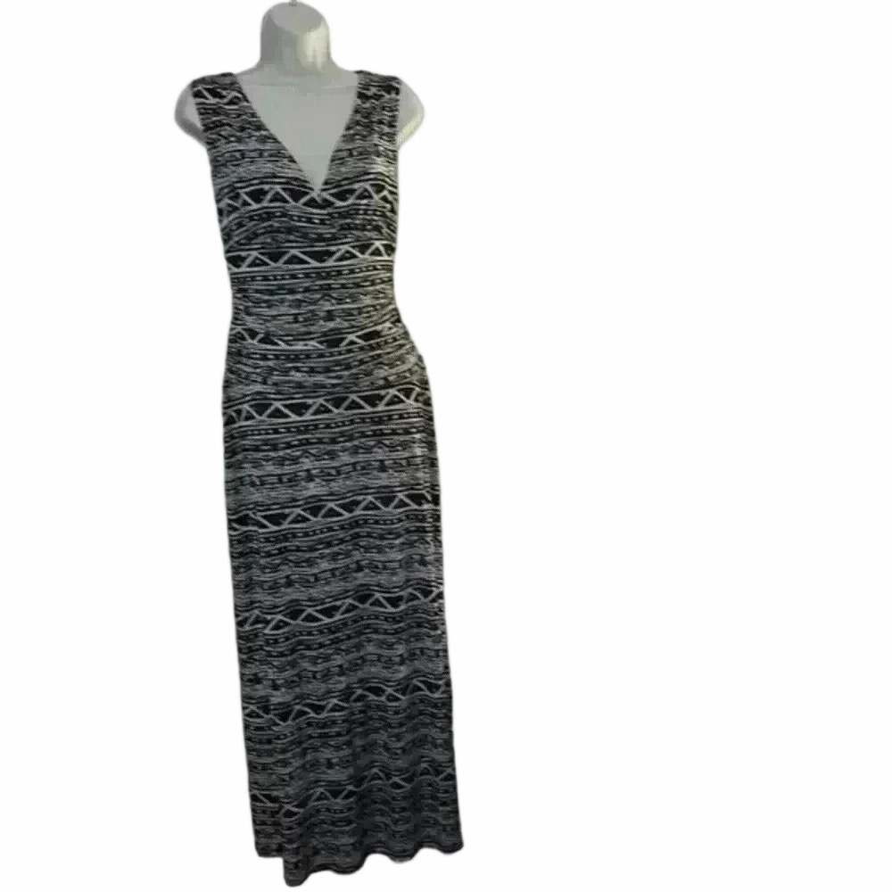 Jones New York Black and Tan Dress Size 10